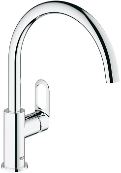 Смеситель для кухни Grohe Bauloop 31368001 Хром Смеситель для кухни Grohe Bauloop 31368001 Хром