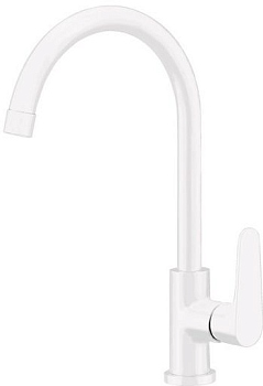 Смеситель Cezares Laconico LL25-BLC для кухонной мойки, белый