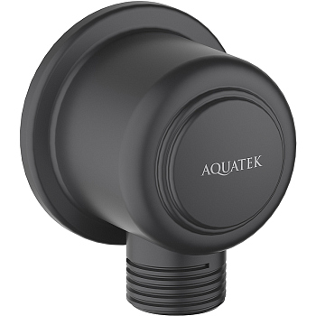 Шланговое подключение Aquatek Классик AQ2461MB Черное матовое Шланговое подключение Aquatek Классик AQ2461MB Черное матовое