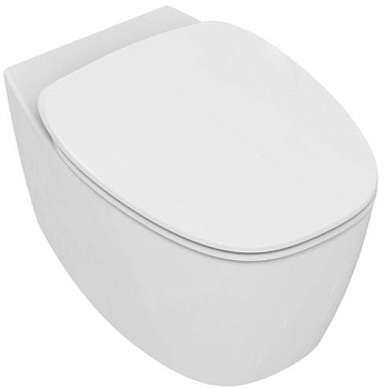 Подвесной унитаз Ideal Standard Dea T348801 безободковый, с сиденьем микролифт