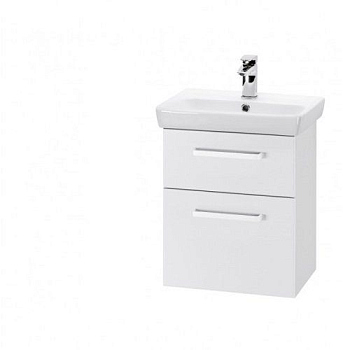 Тумба под раковину Dreja Go 20760 белый глянец