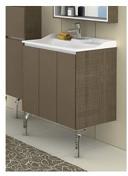 Тумба под раковину Акватон Фабиа 80 (1A1666K1FBAH0) корица