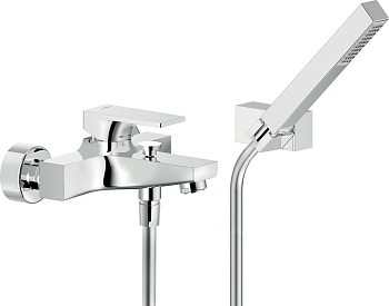 SE124110CR SEVEN смеситель для ванны с душевым набором
