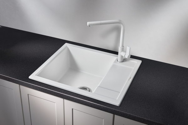 Кухонная мойка GRANULA (6002, АРКТИК)