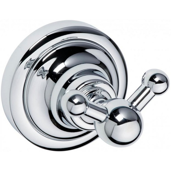 Крючок Retro двойной 65x65x65мм, хром