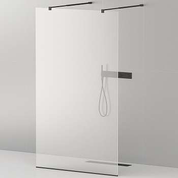 Душевая перегородка Cezares, LIBERTA-L-2-120-C-NERO