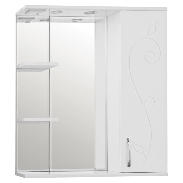 Зеркало-шкаф Style Line Панда 80/С, ЛС-00000080 Зеркало-шкаф Style Line Панда 80/С, ЛС-00000080