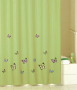 Штора для ванной Iddis Green Butterfly
