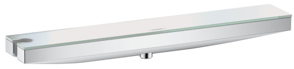 Шланговое подключение Hansgrohe Rainfinity Porter 500 26843000 с полкой и держателем