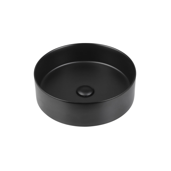 Раковина керамическая Vincea VBS-216MB, накладная, цвет матовый черный