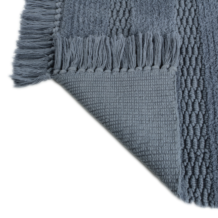 Коврик для ванной 1-ый Fixsen SANDAL серо-голубой, 50х80см (FX-8020C)