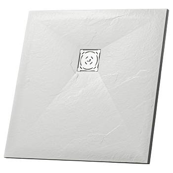 Душевой поддон квадратный RGW ST-W Белый, 16152099-01, 90*90*2,5