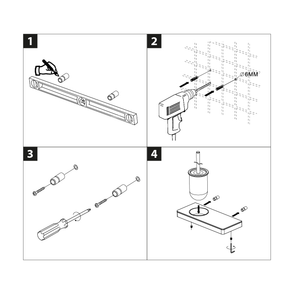 Ершик для унитаза Lemark GLASS LINE с держателем и полкой, хром/белое стекло (9761031)