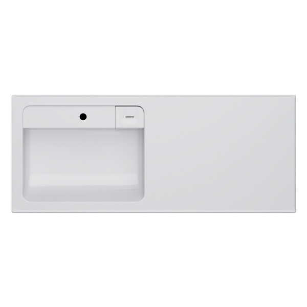 Раковина мебельная над стиральной машиной, левая, 120 см AM.PM X-Joy, M85AWPL1201WG