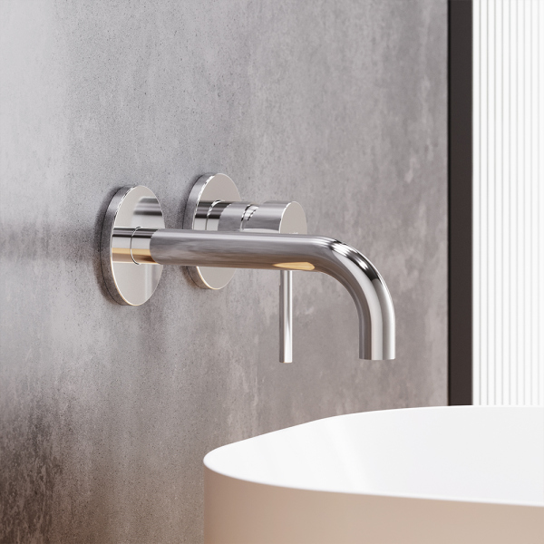 Смеситель для раковины, монтируемый в стену Damixa Scandinavian Pure, 360260000