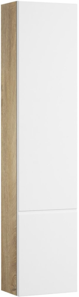 Шкаф навесной Акватон модуль Мишель 23 дуб эндгрейн, белый