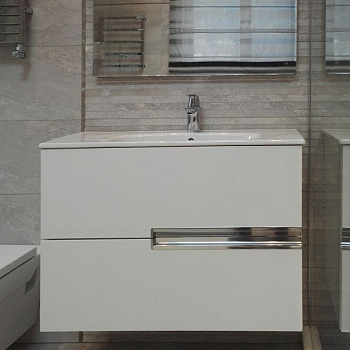 Тумба с раковиной Roca Victoria Nord Ice Edition 80 белая