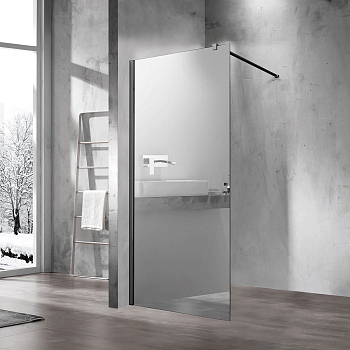 Душевая перегородка Vincea Walk in, VSW-1H900MRB Душевая перегородка Vincea Walk in, VSW-1H900MRB