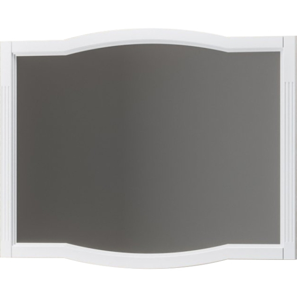 Зеркало Лаура 100, цвет белый Зеркало Лаура 100, цвет белый