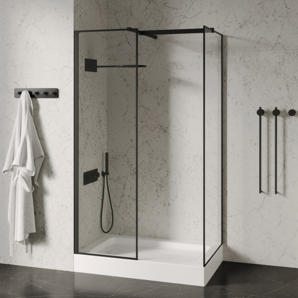 Душевой поддон ABBER AD3C119 110х90 прямоугольный, акриловый, белый