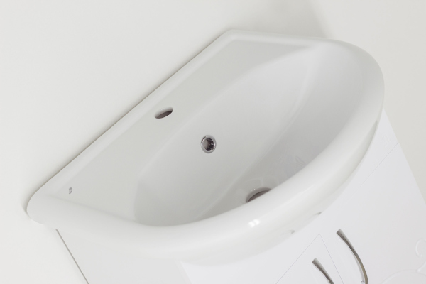 Тумба для комплекта Style Line Эко Фьюжн №9 55 белая