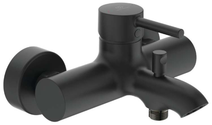 BC199XG CERALINE Смеситель для ванны матовый черный