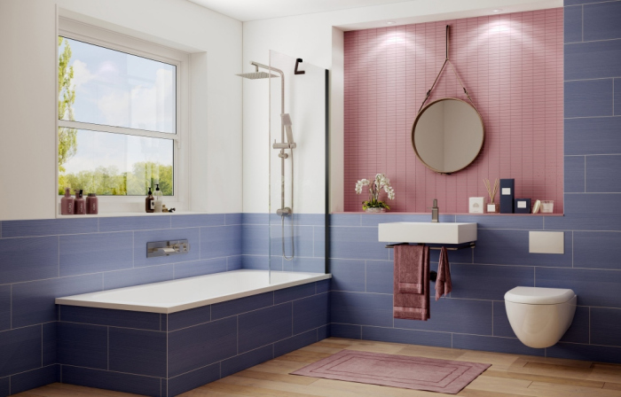 Шторка для ванны Ambassador Bath Screens 16041206 (700x1400)