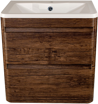 Тумба для комплекта Style Line Атлантика 60 Люкс Plus, подвесная, старое дерево