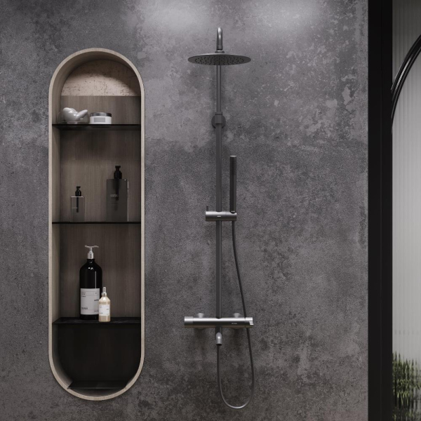 Душевая система c термостатом Damixa Scandinavian Pure, 936740300