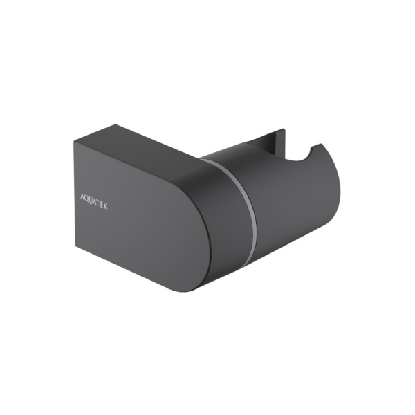 Держатель ручного душа Aquatek AQ2406MB Черный матовый Держатель ручного душа Aquatek AQ2406MB Черный матовый