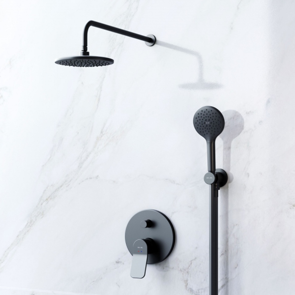 Душевая система AM.PM X-Joy FB85A1RH22 Черная
