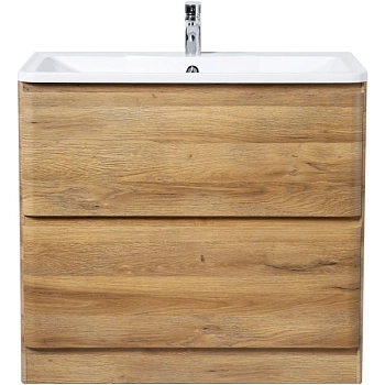 Belbagno База под раковину напольная с двумя выкатными ящиками, ALBANO-800-2C-PIA-RR