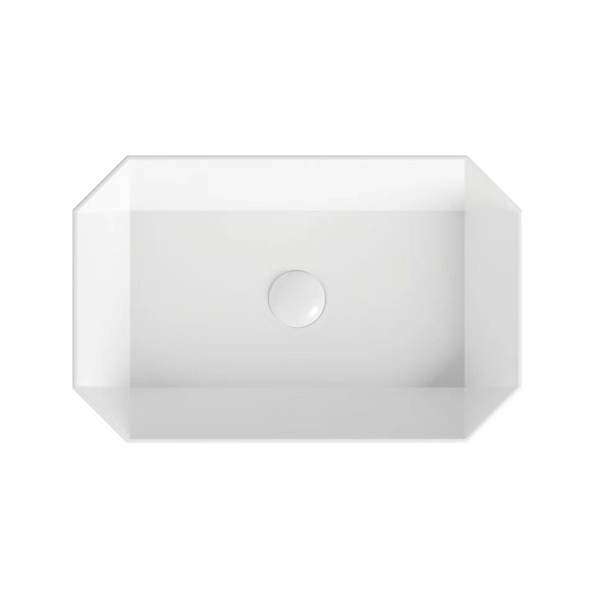 Раковина накладная ABBER Rechteck AC2218 белая