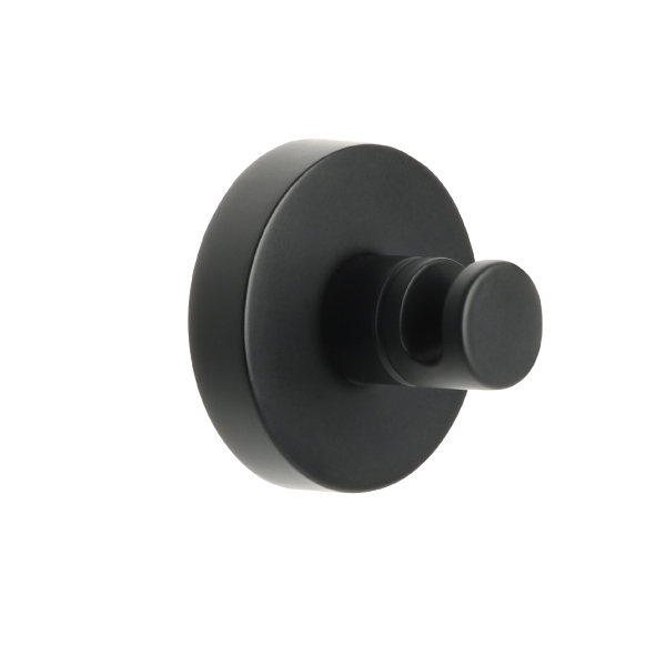 Крючок одинарный черный Fixsen Comfort  Black (FX-86005) Крючок одинарный черный Fixsen Comfort  Black (FX-86005)