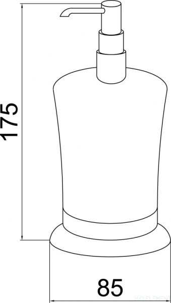 Дозатор Boheme Brillante 10439