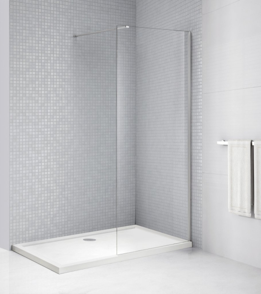 Душевая перегородка Cezares, LIBERTA-L-1-80-GR-Cr