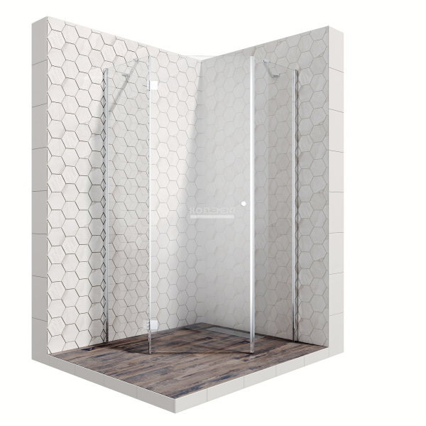 Душевое ограждение Ambassador Diamond 12011112L (1000x1000x2000)