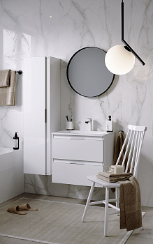 Подвесная тумба без раковины AQWELLA 60 см, ACC0106W