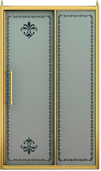 Душевая дверь в нишу Cezares Retro scorrevole BF1 120 PP G