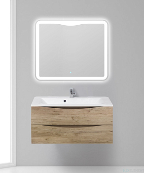 Тумба с раковиной Belbagno MARINO, MARINO-1200-2C-SO-RN-P+ BB1200/450-LV-MR-PR (готовый набор)