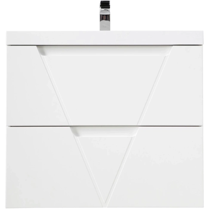 Belbagno База под раковину подвесная с двумя выкатными ящиками с доводчиками, VITTORIA-800-2C-SO-BL