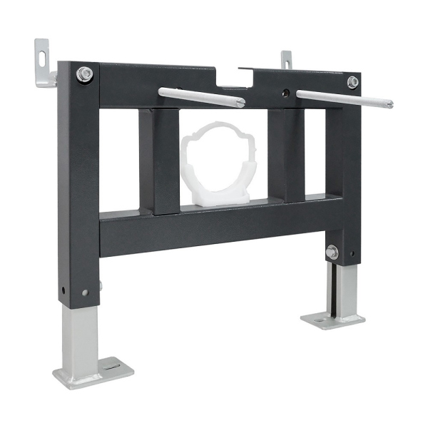 Комплект ABBER подвесной унитаз Bequem AC1108PMB черный матовый с инсталляцией AC0101P