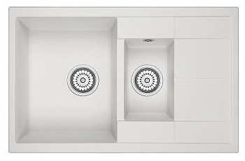 Кухонная мойка GRANULA (7802, АРКТИК)
