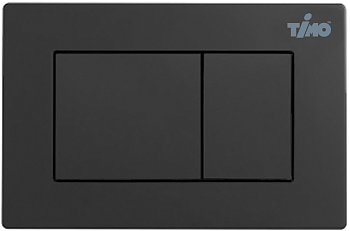 Кнопка смыва TIMO REKO 250x165 matt black (FP-004MB)