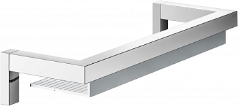 19158010000 EDITION 90 Square Полочка для душа 360 мм, хром/алюминий