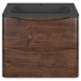 Тумба с раковиной Vincea Paola 600 подвесная, 2 выкатных ящика soft close, R.Wood, VMC-2P600RW+VCB-2VP600B