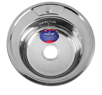 Мойка из нержавеющей стали MIXLINE ML 49x49 (528182)