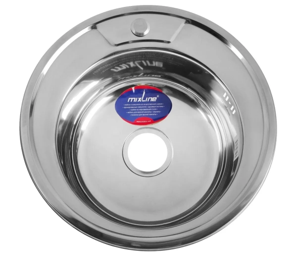 Мойка из нержавеющей стали MIXLINE ML 49x49 (528182)