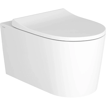 Подвесной безободковый унитаз Vitra Nest Qflush, 7870B403-0075