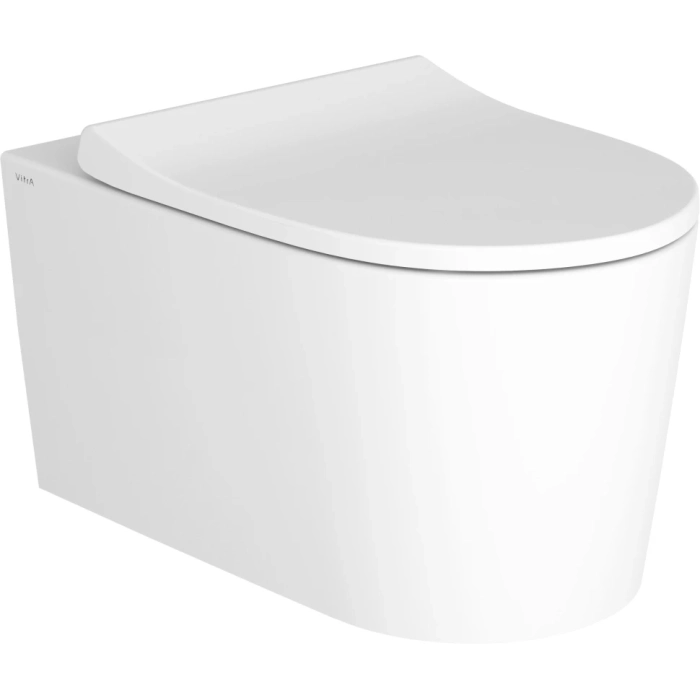 Подвесной безободковый унитаз Vitra Nest Qflush, 7870B403-0075